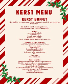 Kerstmenu 2024 